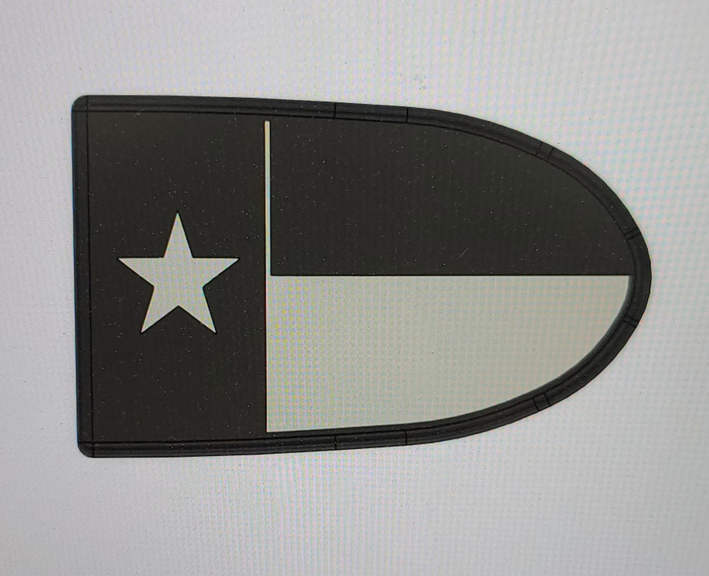 Indian Texas Flag rear brake lever pad