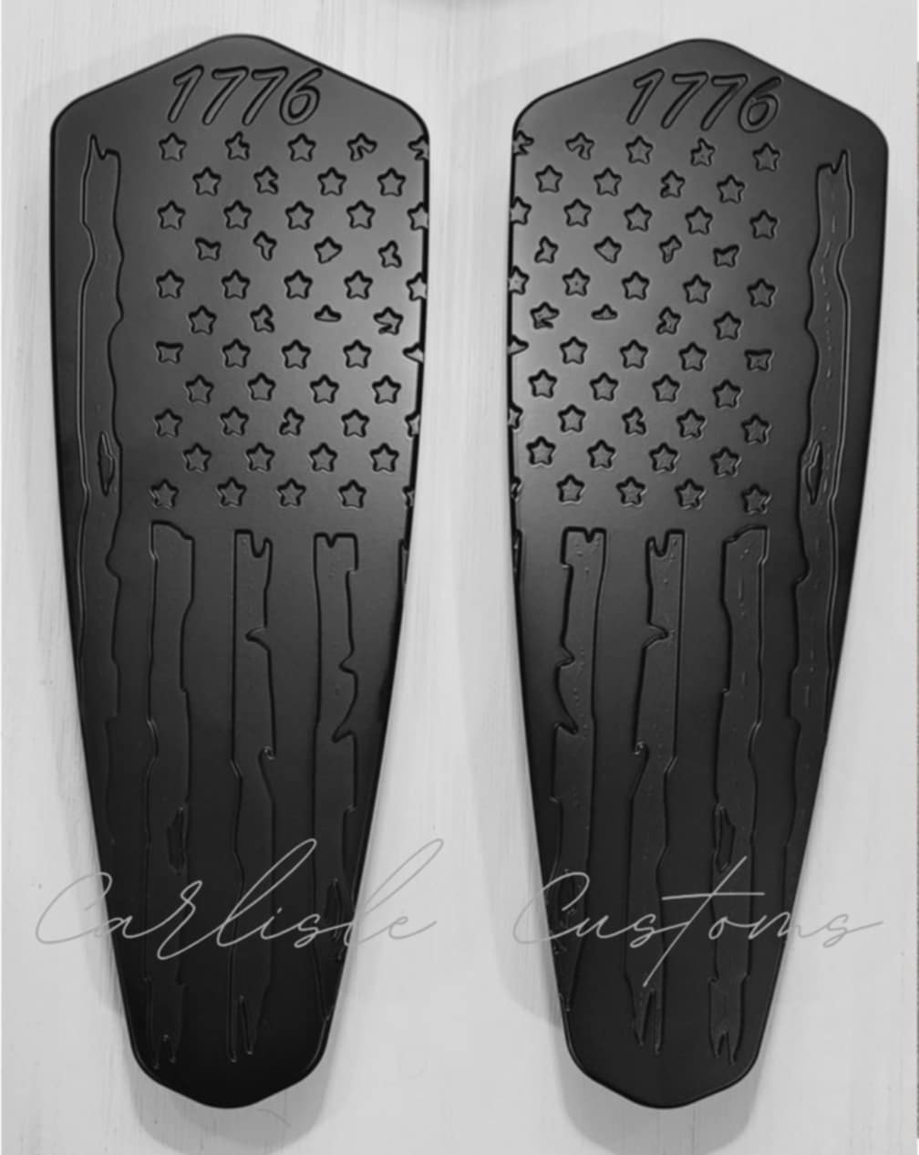 Indian 1776 American Flag floorboard set
