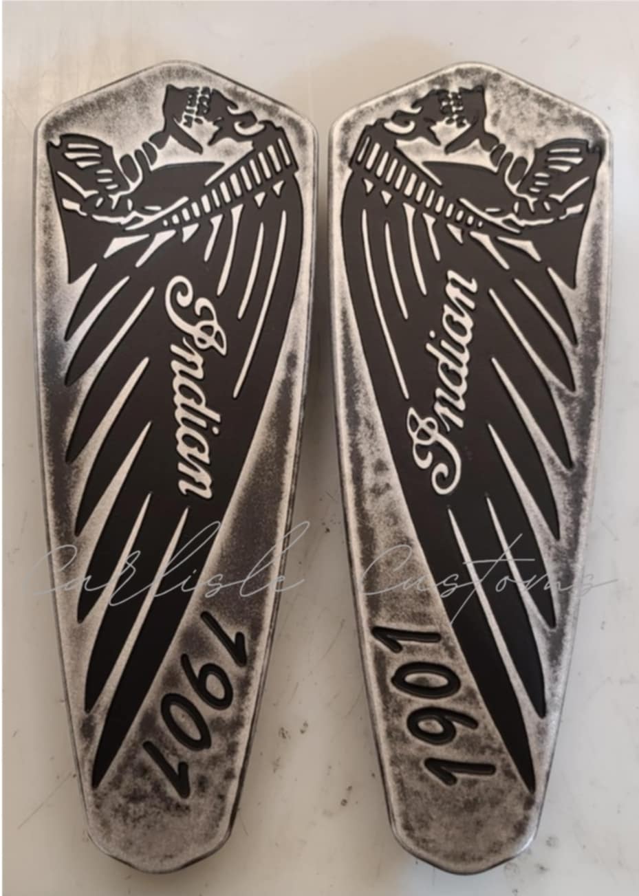 Indian War Bonnet Skull Floorboard set