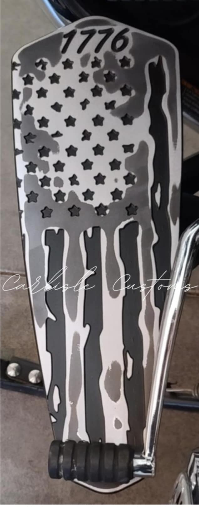 Indian 1776 American Flag floorboard set