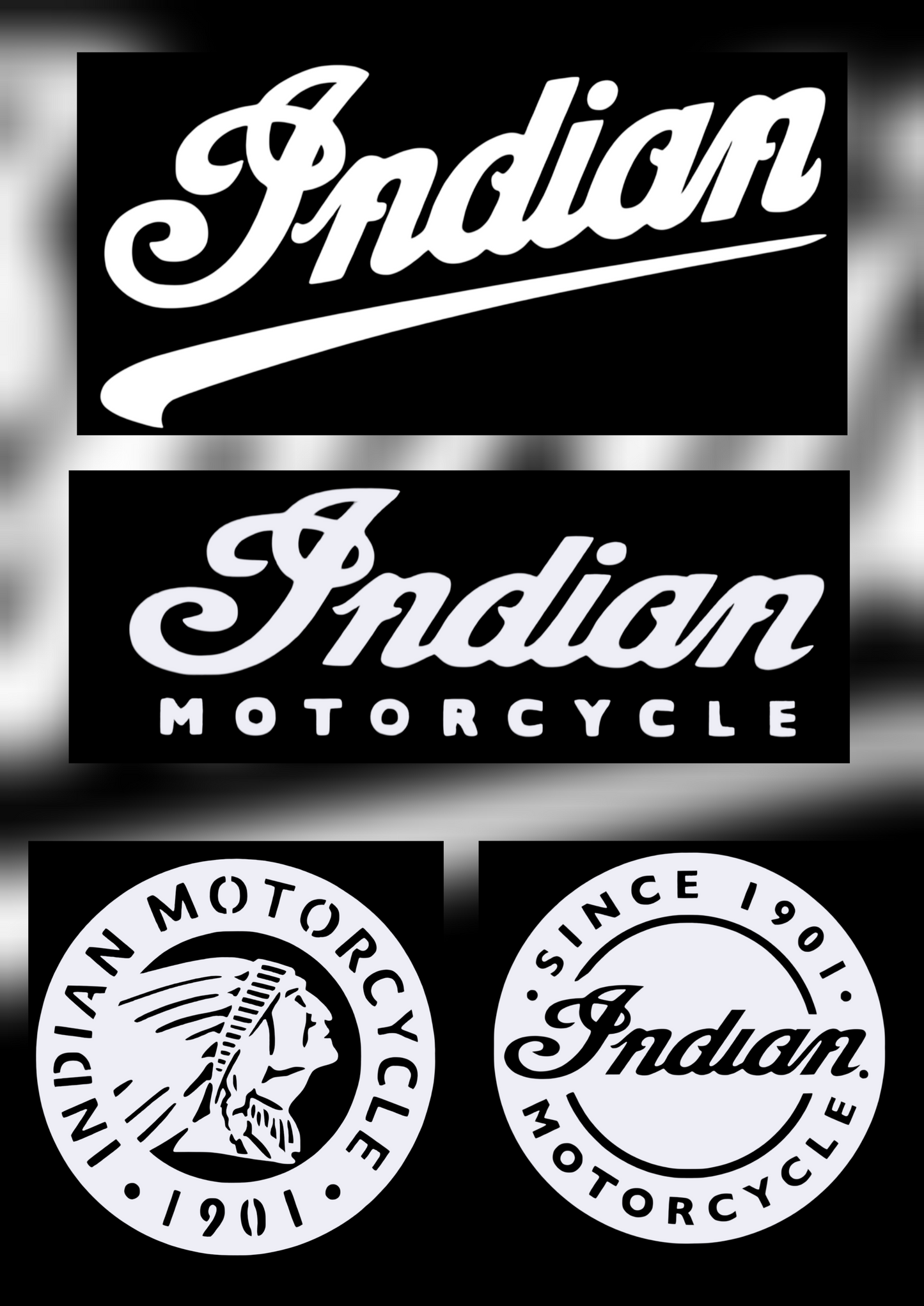 6" Vinyl Car Decals