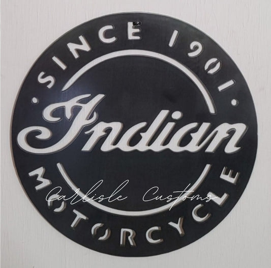 Indian Garage Sign 16"