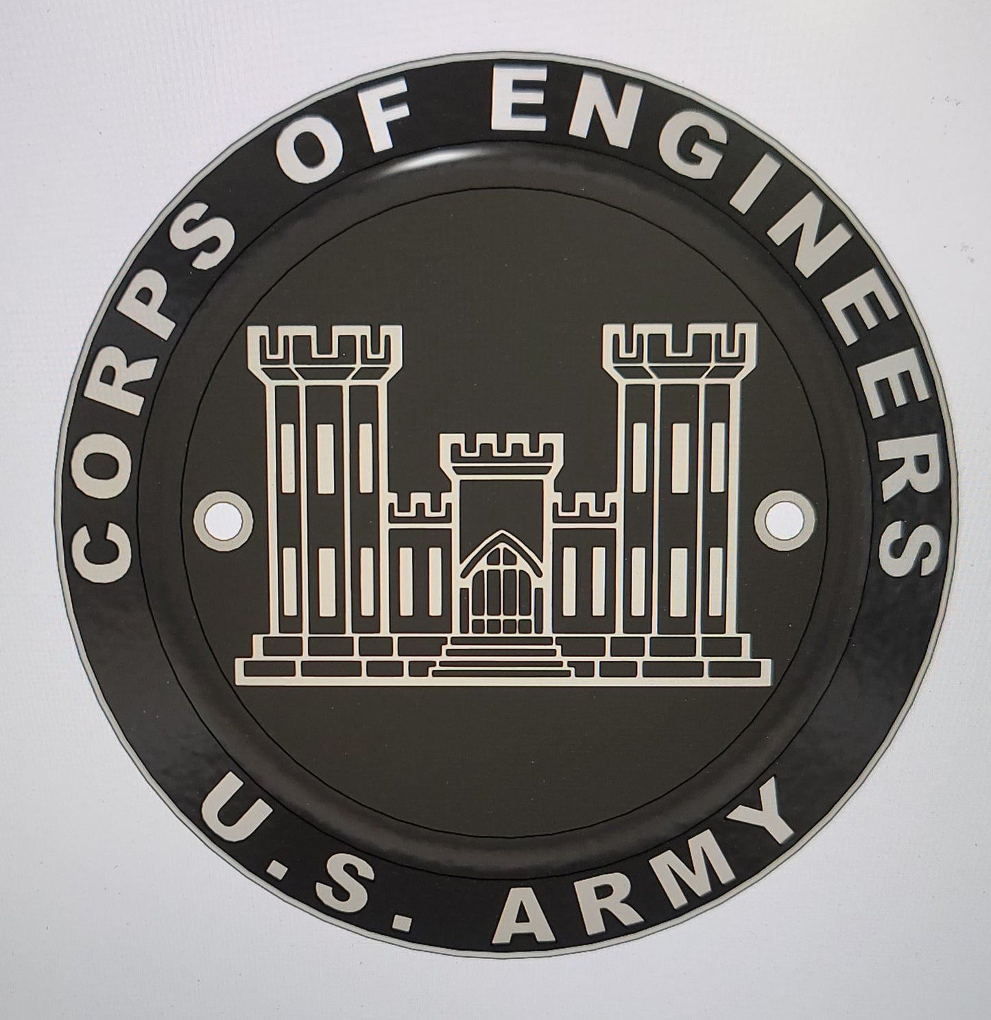 Indian Army Corps of Engineers Outer Primary Cap