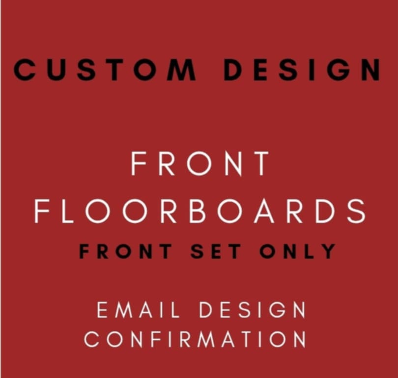 Custom Design Rider Floorboards