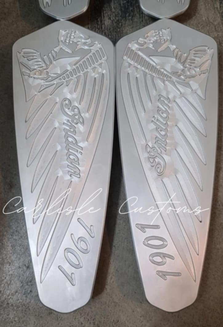 Indian War Bonnet Skull Floorboard set